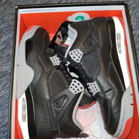 retro 4 bred size 8